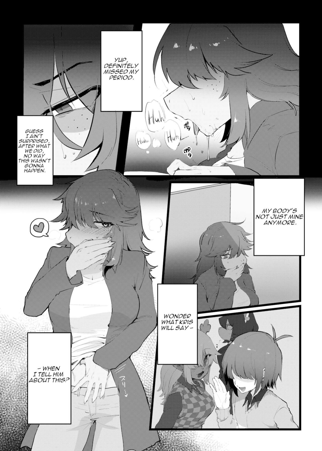 [High Risk High Return (Komugiko)] Ningen x Monster demo Akachan wa Dekimasu ka!? (Deltarune)