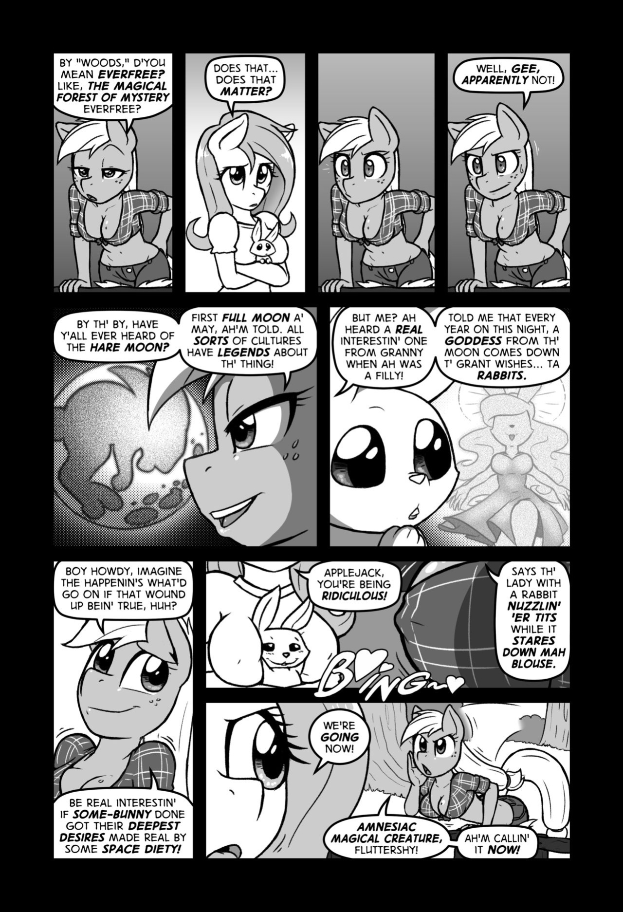 [Ketirz] Hare Moon (My Little Pony Friendship Is Magic)