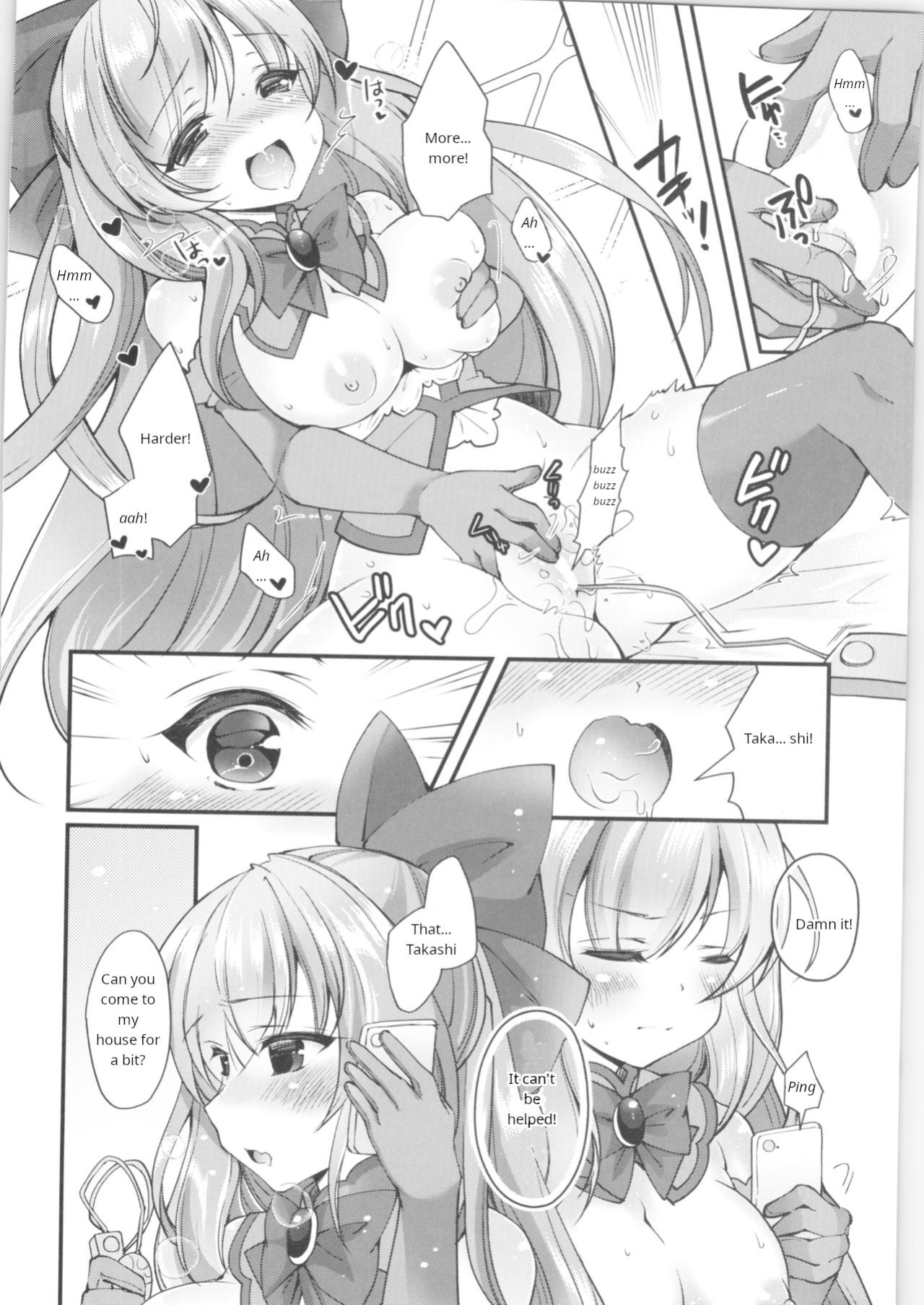 [TSF no F (F, Yotsuba Chika)] TS Mahou Shoujo Hiromi Ch. 3