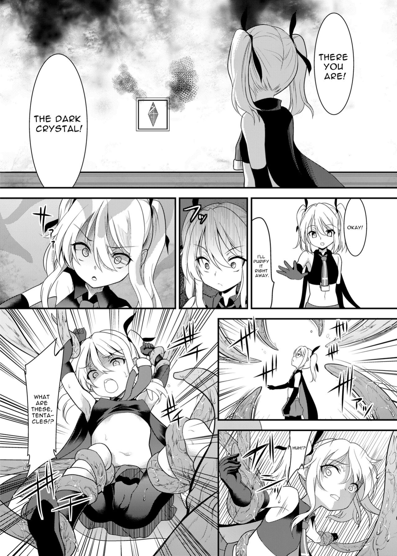 [No Future (L Trap, Hashioto Ranki)] Kaitou Shoujo Mysty Lady ~Muku na Henshin Heroine wa Shokushu to Minshuu ni Otosareru~ | Phantom Thief Misty Lady ~Pure Transforming Heroine Sullied by Tentacles and Scoundrels~ [oyatsu]
