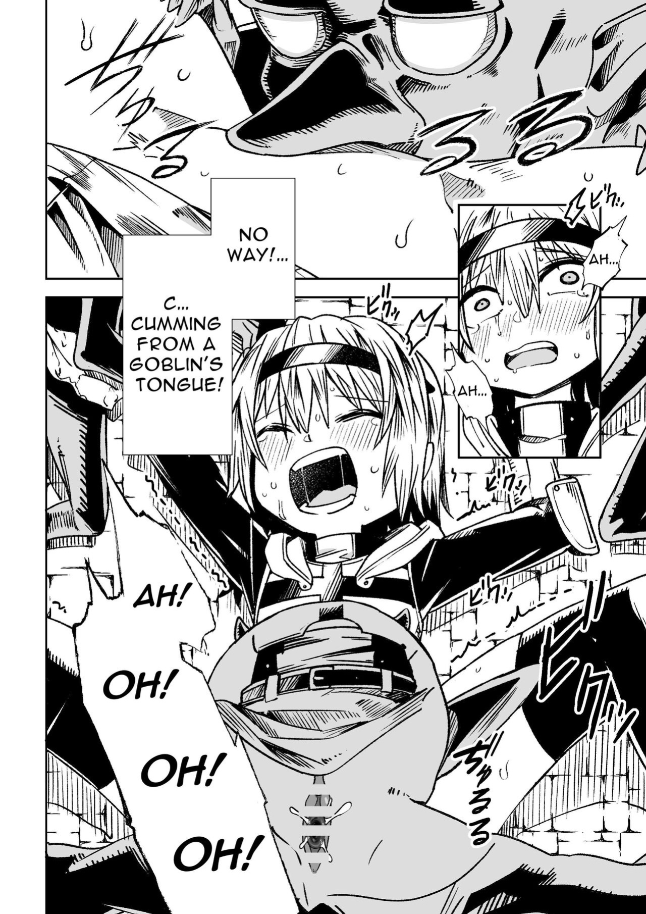 [Tomuraya (Tomura Suisen)] Jaintou no Boukensha ~Goblin ni Haiboku Shita Shoujo Kenshi Hen~ | Adventurer of the Tower of Lewdness ~Swordswoman Defeated By A Goblin~ [oyatsu]
