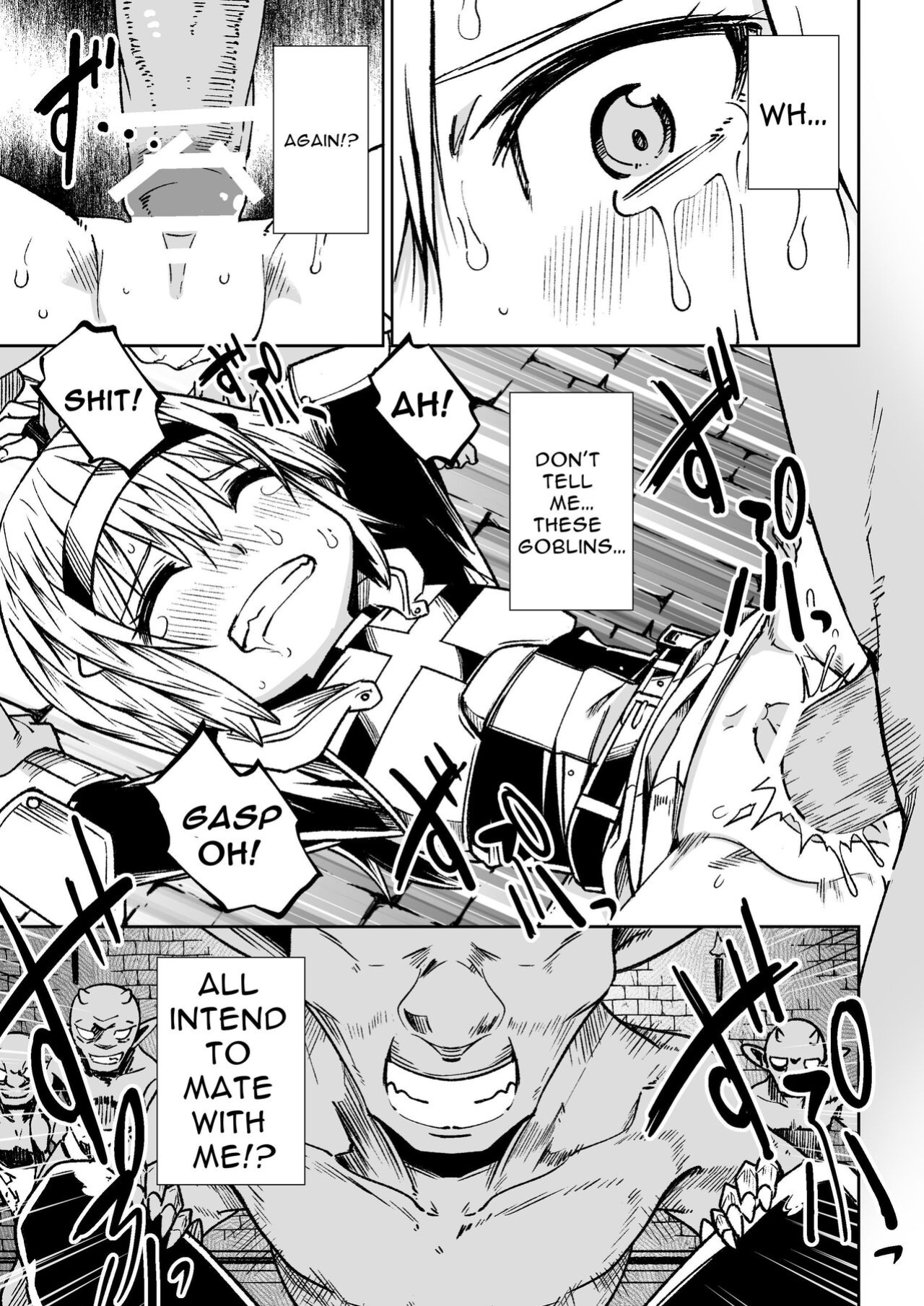 [Tomuraya (Tomura Suisen)] Jaintou no Boukensha ~Goblin ni Haiboku Shita Shoujo Kenshi Hen~ | Adventurer of the Tower of Lewdness ~Swordswoman Defeated By A Goblin~ [oyatsu]