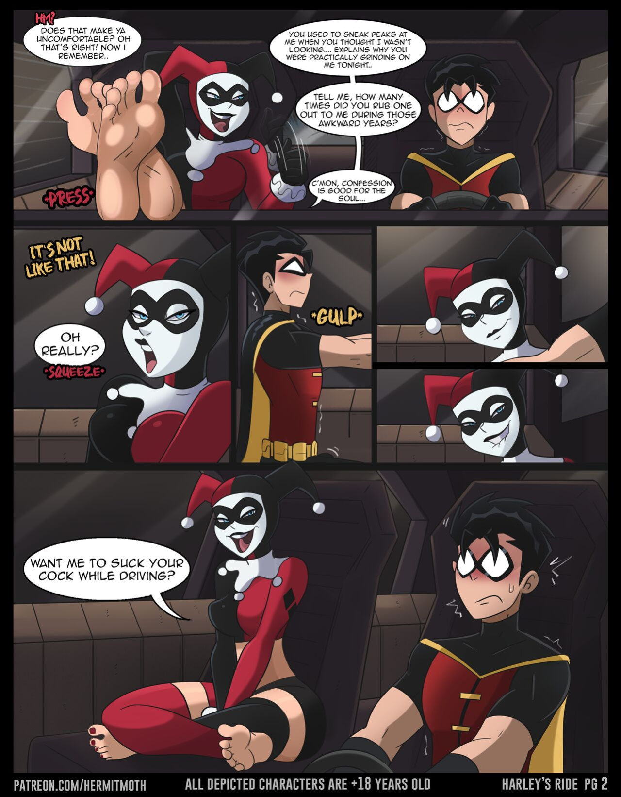 [HermitMoth] Harley's Ride (Batman)