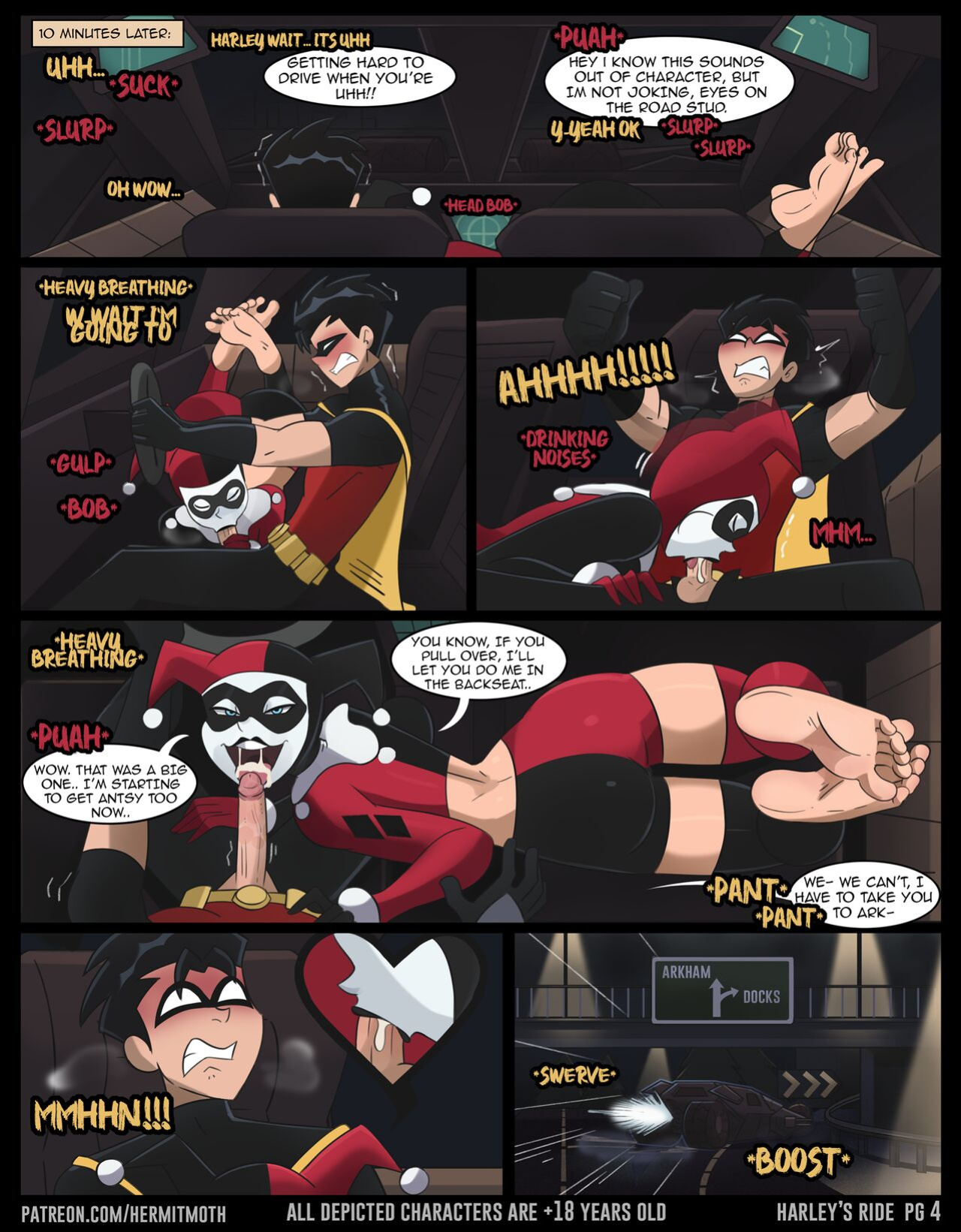 [HermitMoth] Harley's Ride (Batman)