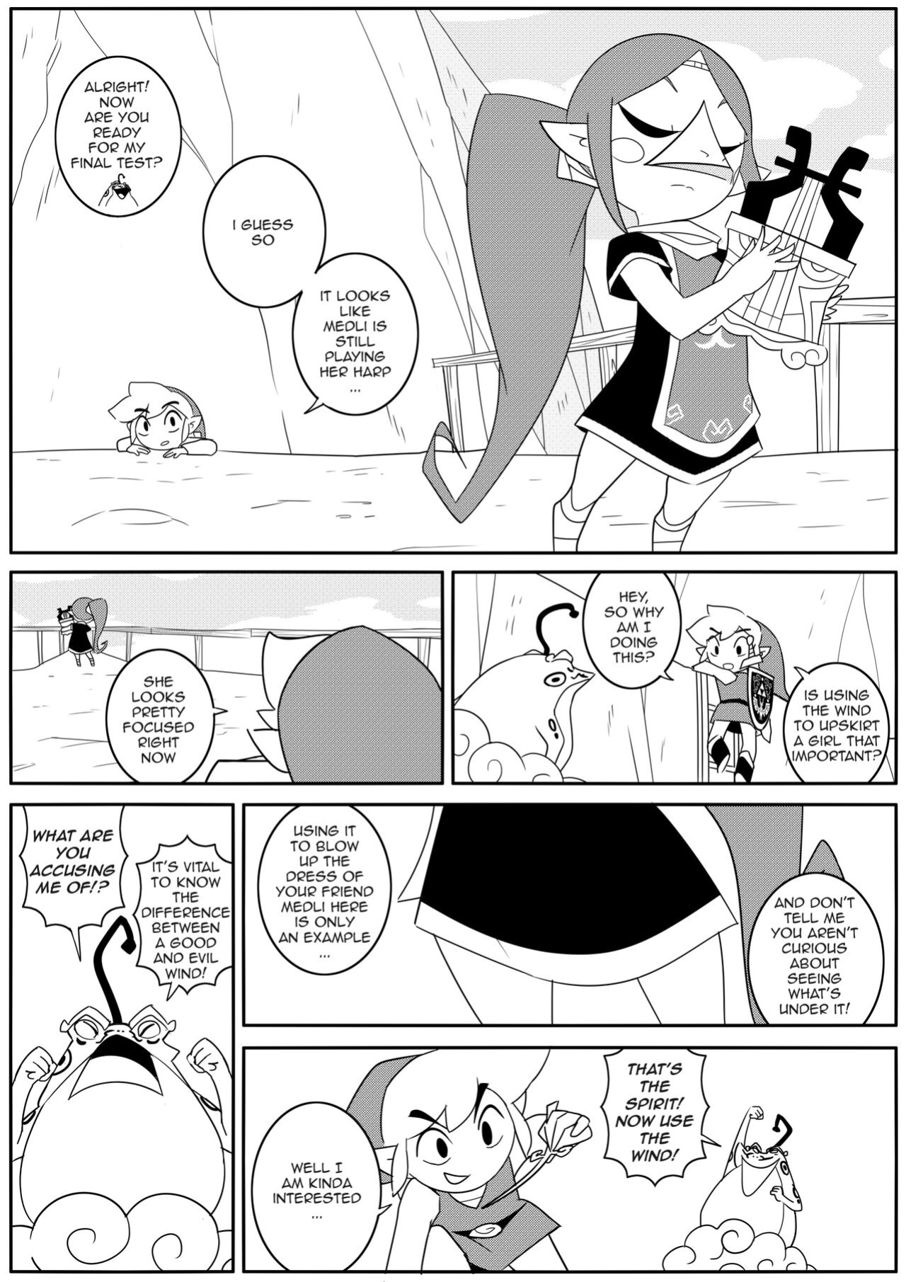 [Dangerking11] Medli And The Wind God's Wind