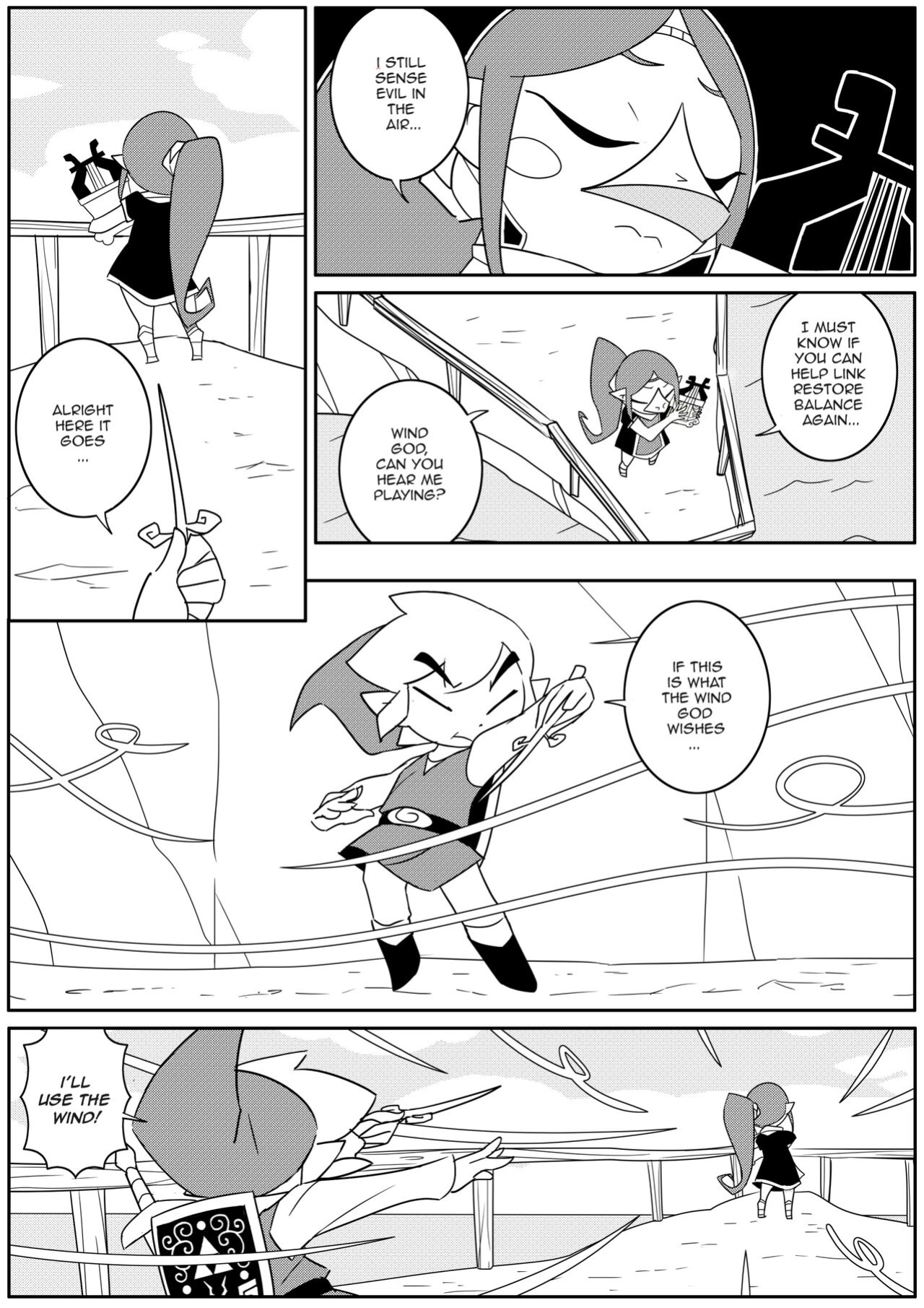 [Dangerking11] Medli And The Wind God's Wind