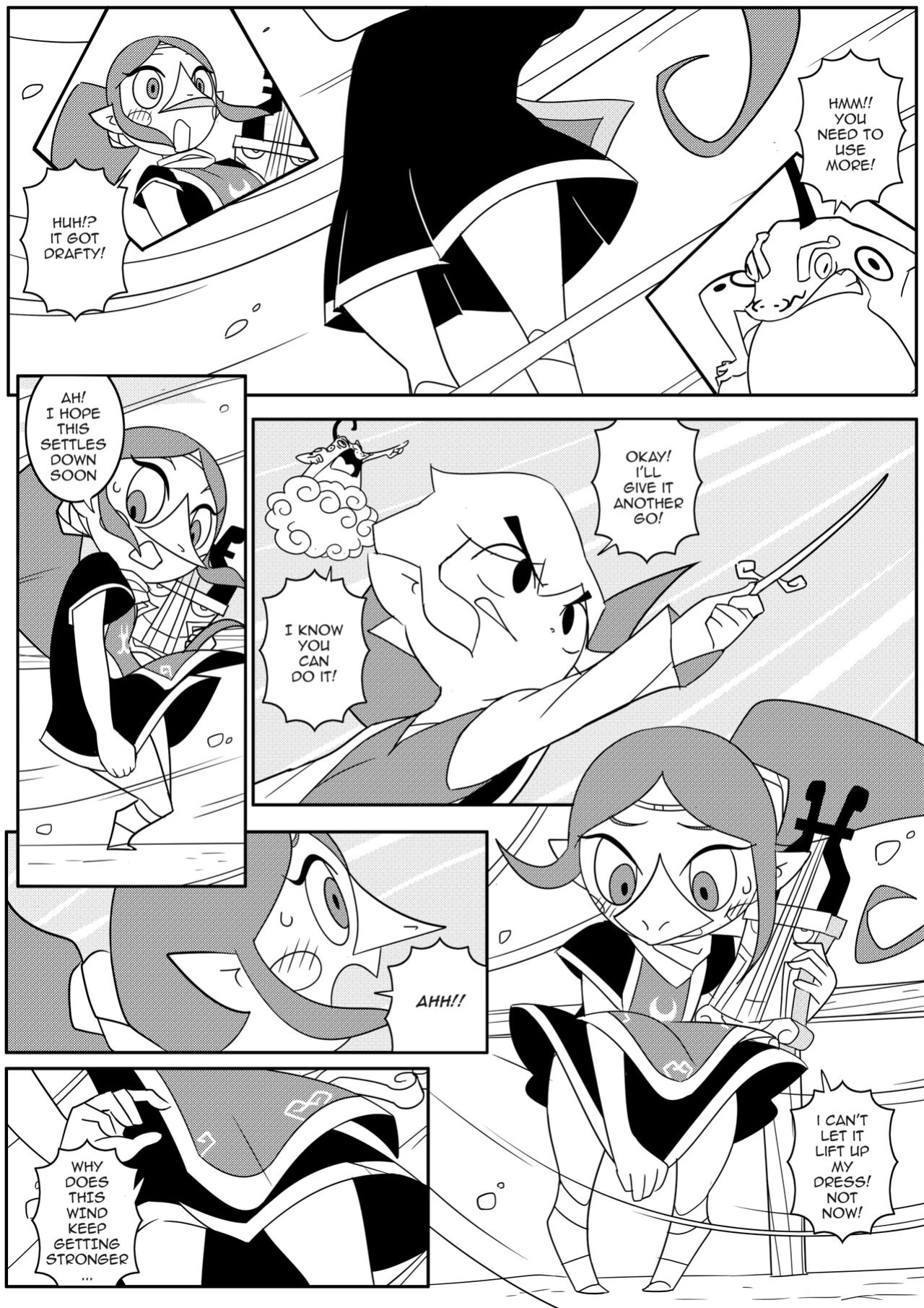 [Dangerking11] Medli And The Wind God's Wind