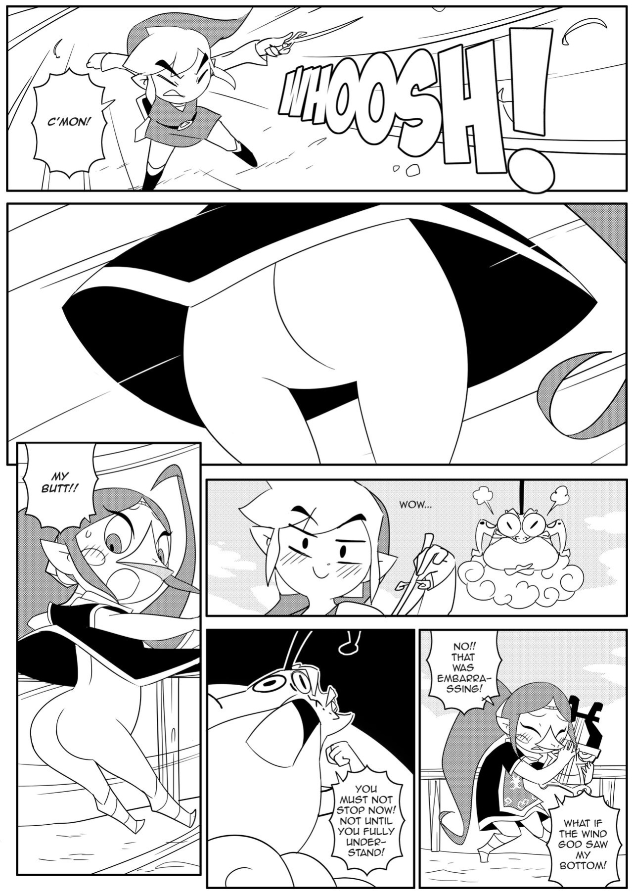 [Dangerking11] Medli And The Wind God's Wind