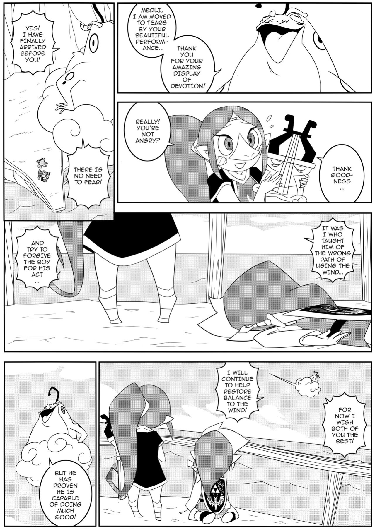 [Dangerking11] Medli And The Wind God's Wind