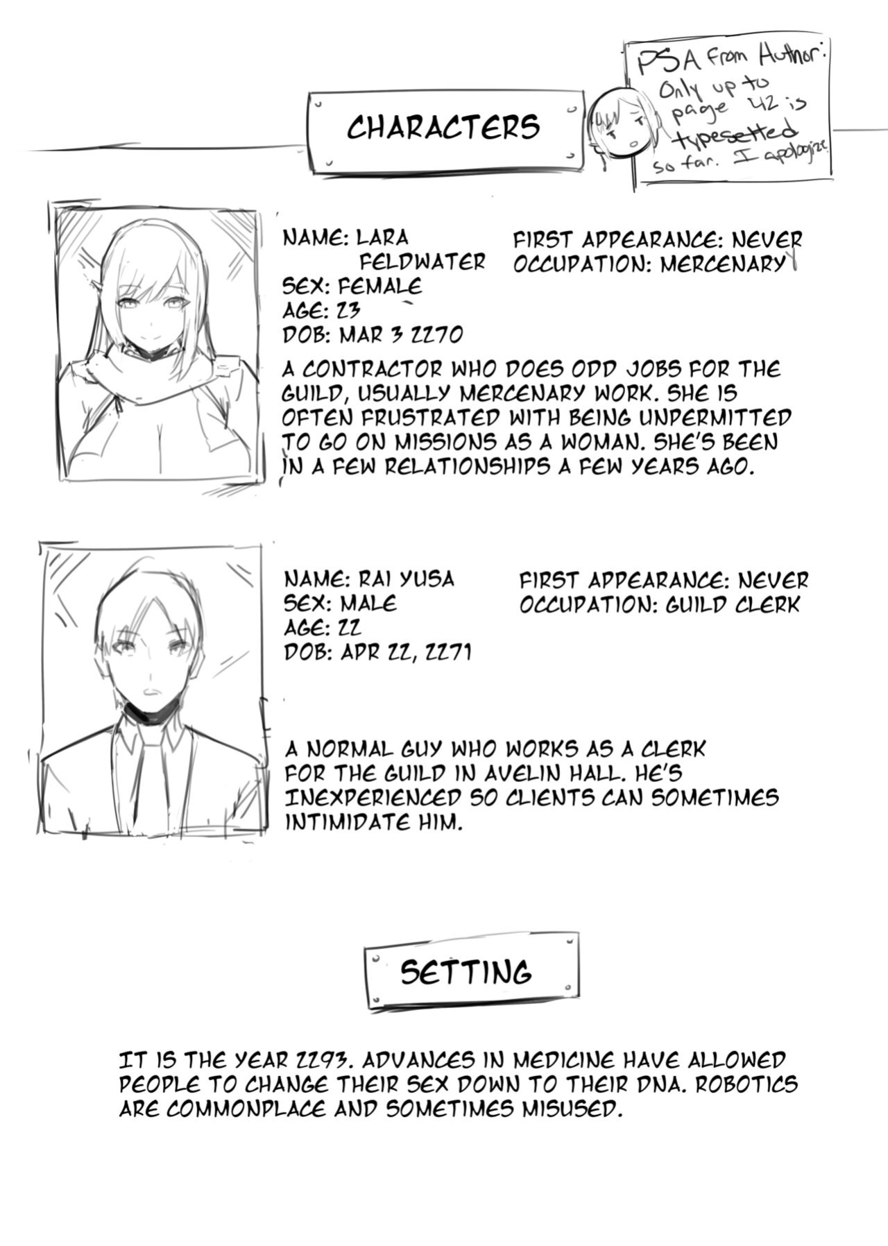 Guild Clerk's Too Busty Client