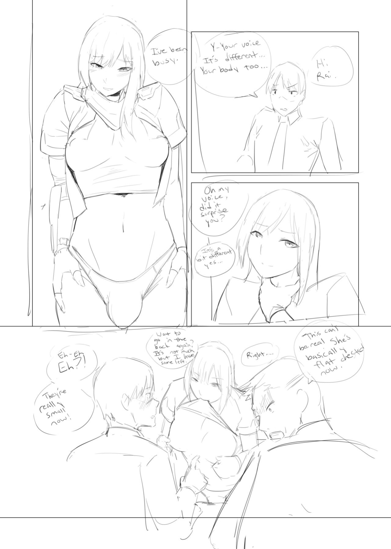 Guild Clerk's Too Busty Client
