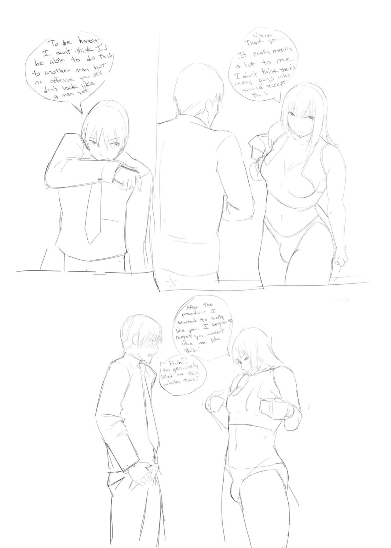 Guild Clerk's Too Busty Client