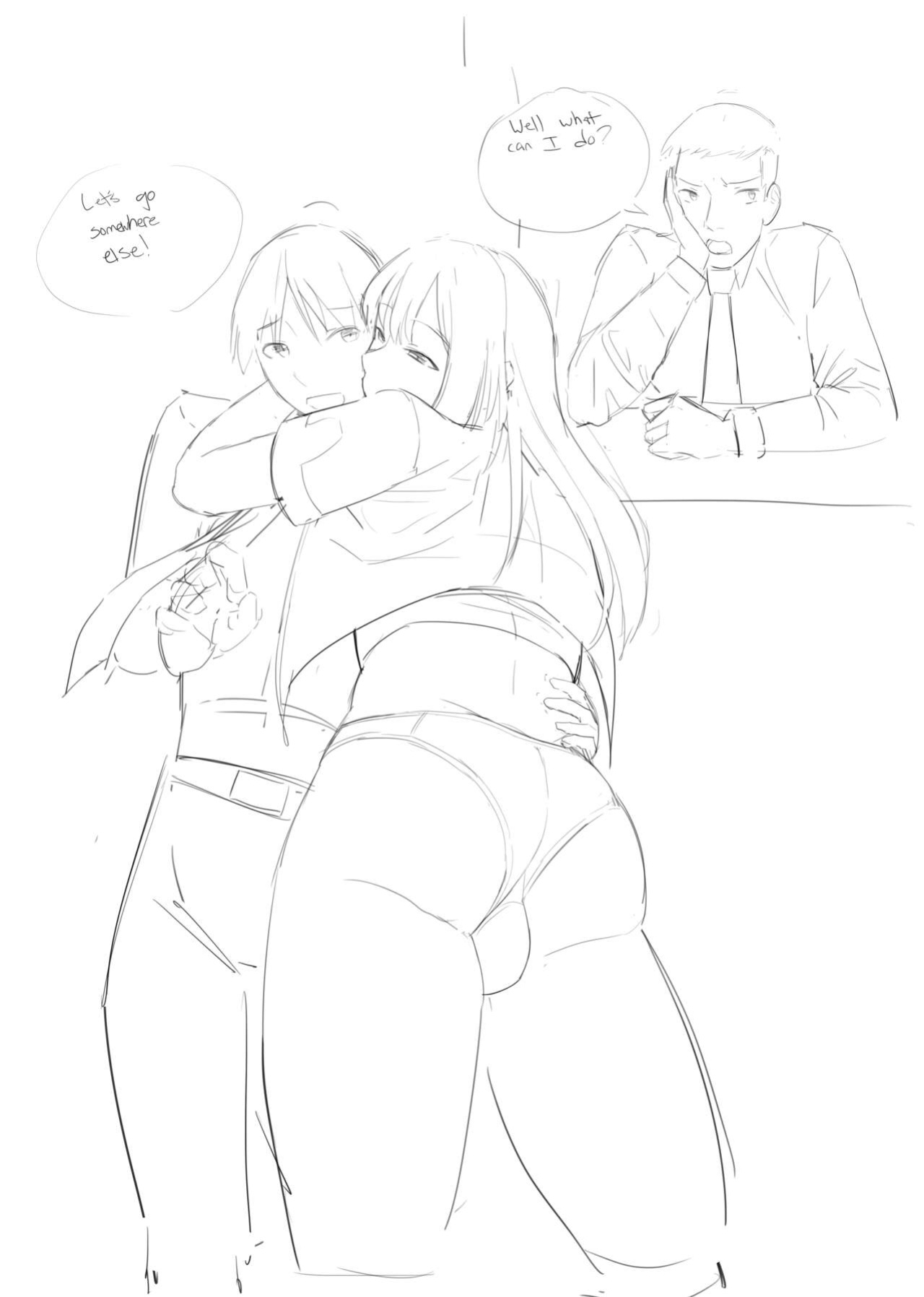 Guild Clerk's Too Busty Client