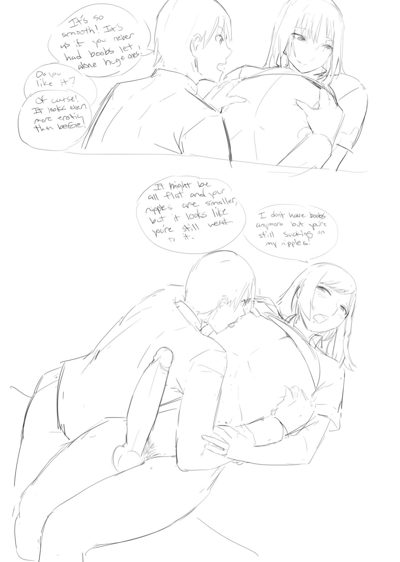 Guild Clerk's Too Busty Client