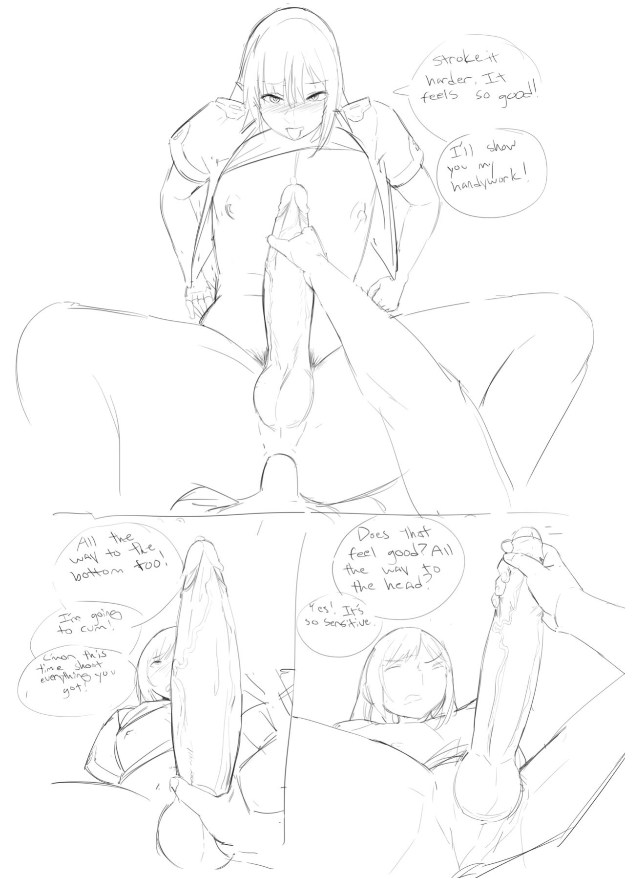 Guild Clerk's Too Busty Client