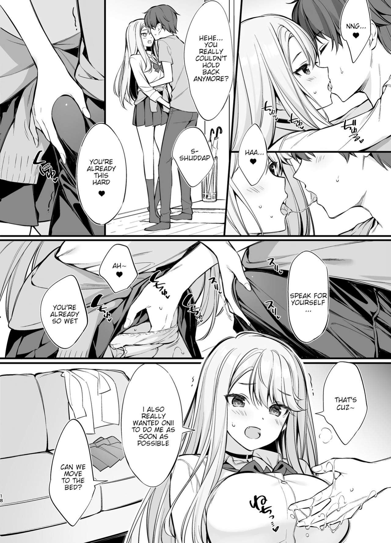 [P:P (Oryou)] SNS de Deatta no wa Gyaru-ka shita Imouto Deshita [Too Laz Translations]