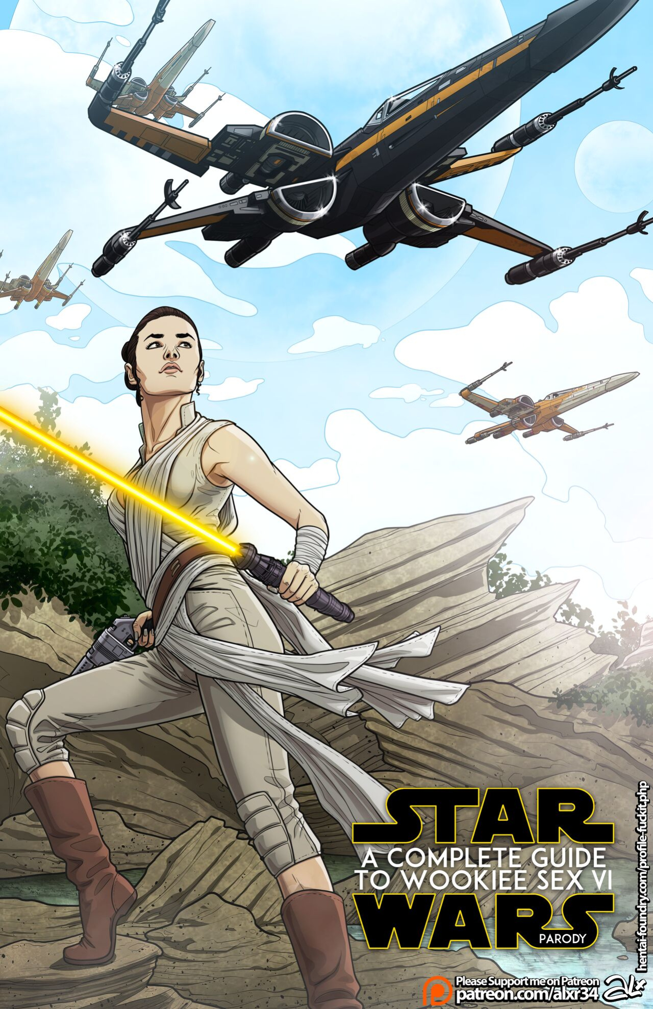 [Alx] Star Wars: A Complete Guide to Wookie Sex VI: Hope (Star Wars) (Complete)