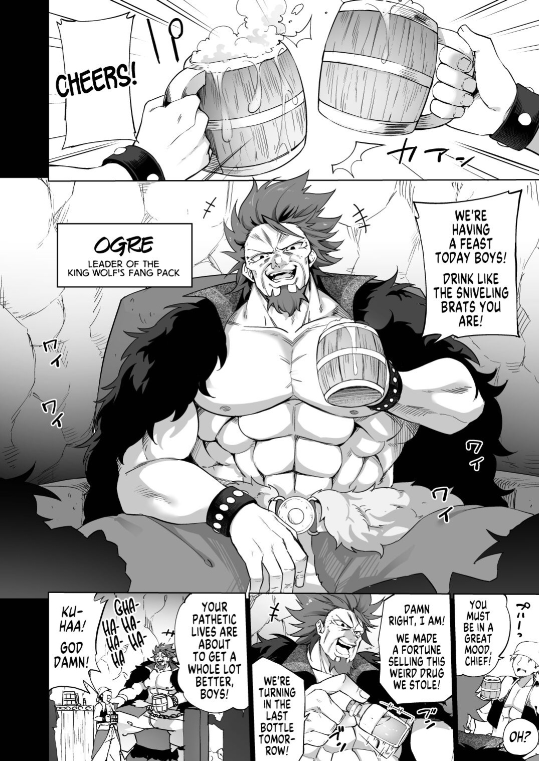 [Slime no Kanmuri (Kanmuri)] Mesugaki Elf ni Natta Don Elf-ka no Kusuri part 3 | A Bandit Chief Who Turned Into a Bratty Elf Girl Elvification Drug part 3 [GTF]