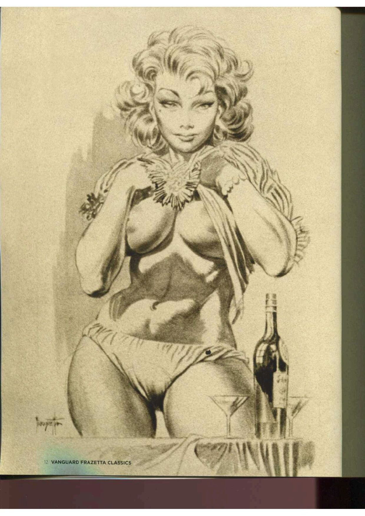 [Frank Frazetta] The Sensuous Frazetta (The Vanguard Frazetta Classic!)