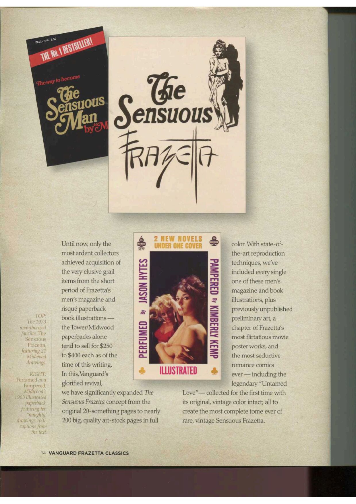[Frank Frazetta] The Sensuous Frazetta (The Vanguard Frazetta Classic!)
