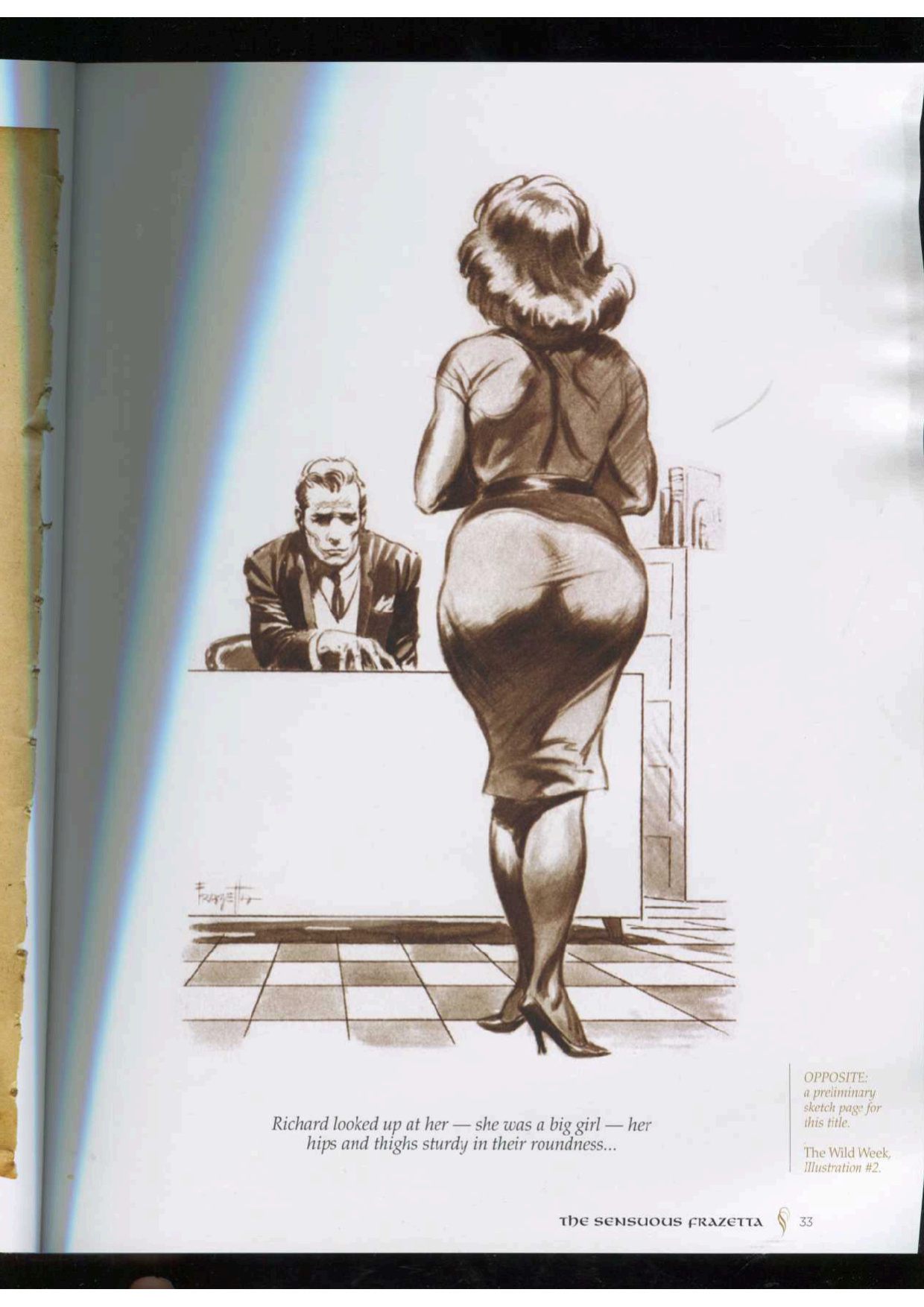 [Frank Frazetta] The Sensuous Frazetta (The Vanguard Frazetta Classic!)