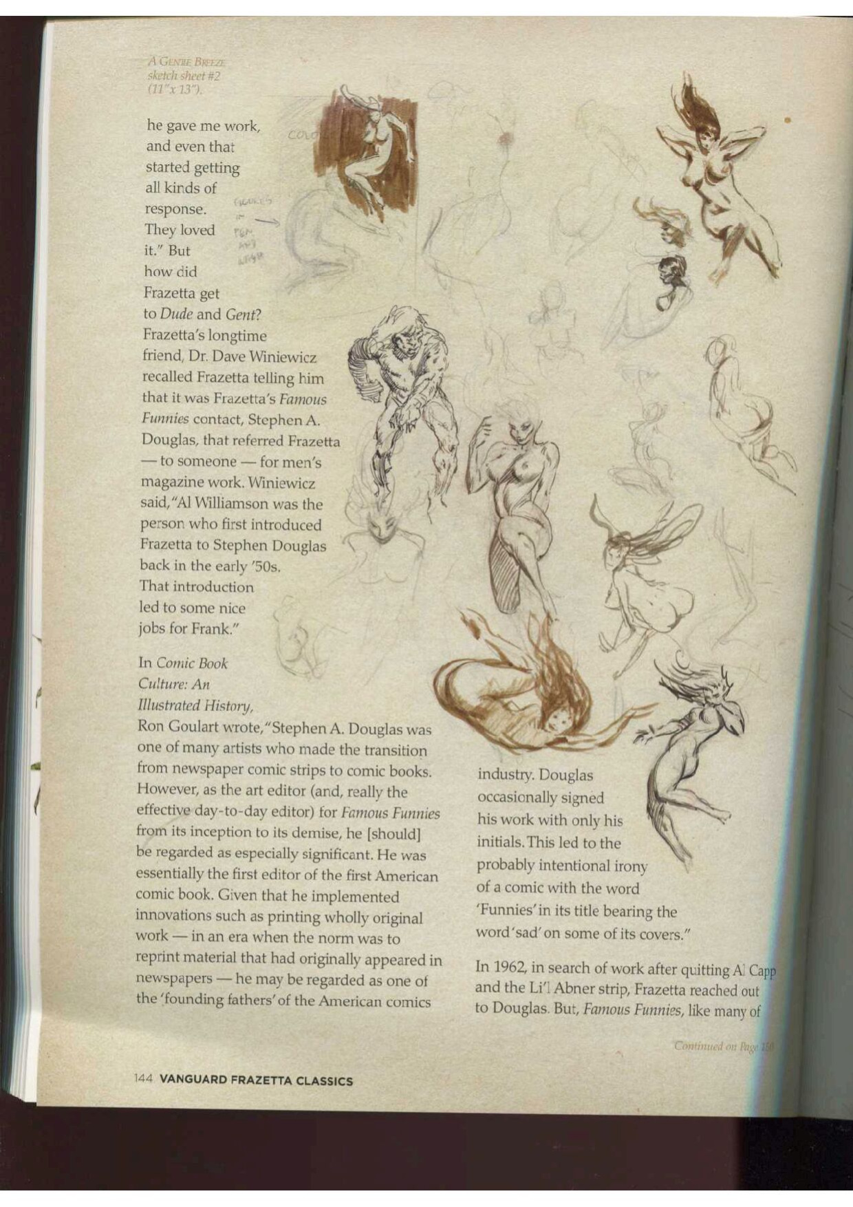 [Frank Frazetta] The Sensuous Frazetta (The Vanguard Frazetta Classic!)