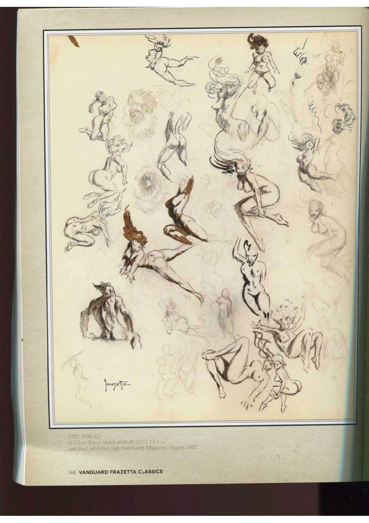 [Frank Frazetta] The Sensuous Frazetta (The Vanguard Frazetta Classic!)