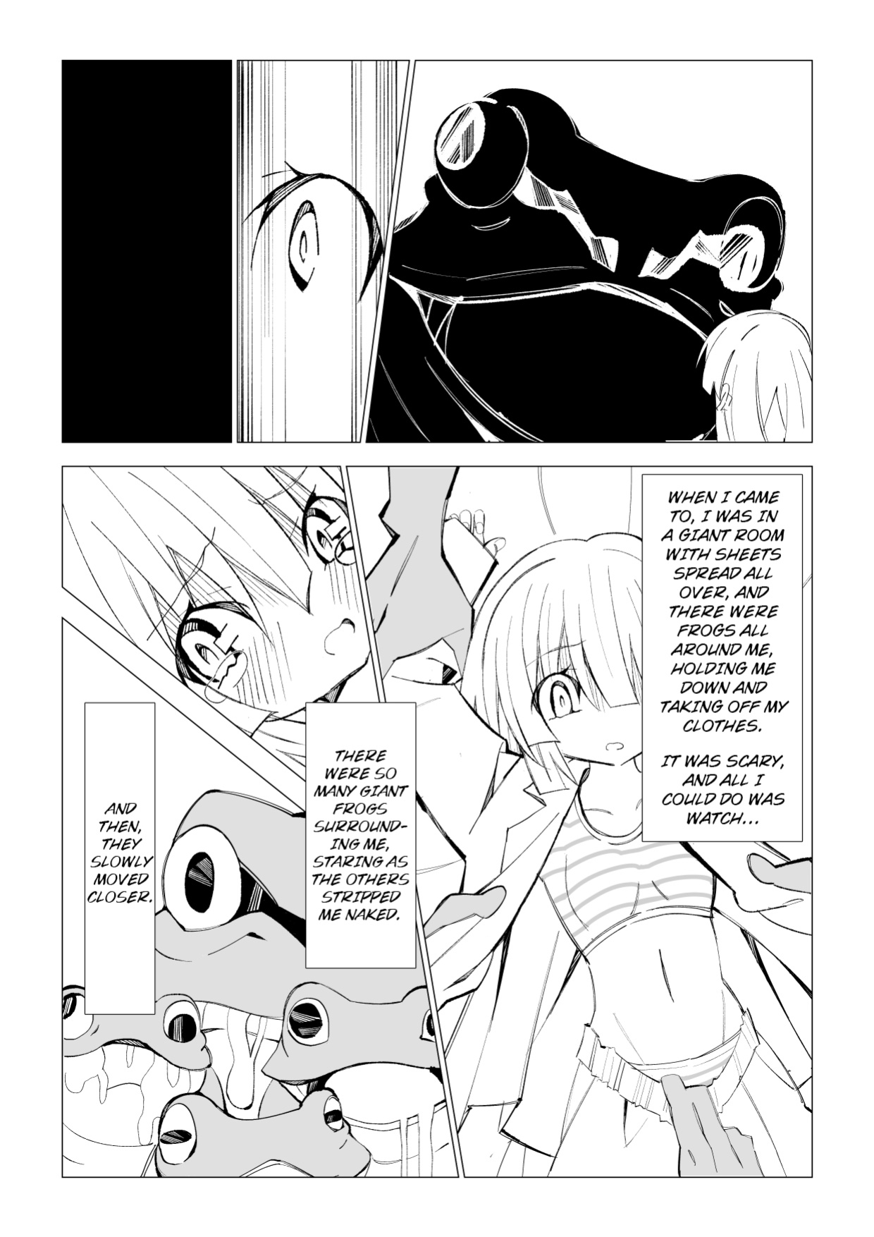 [Kichigoeya (Kichigoe)] Kaeru Ryoujoku Nikki | Frog and Girl's Sex Diary