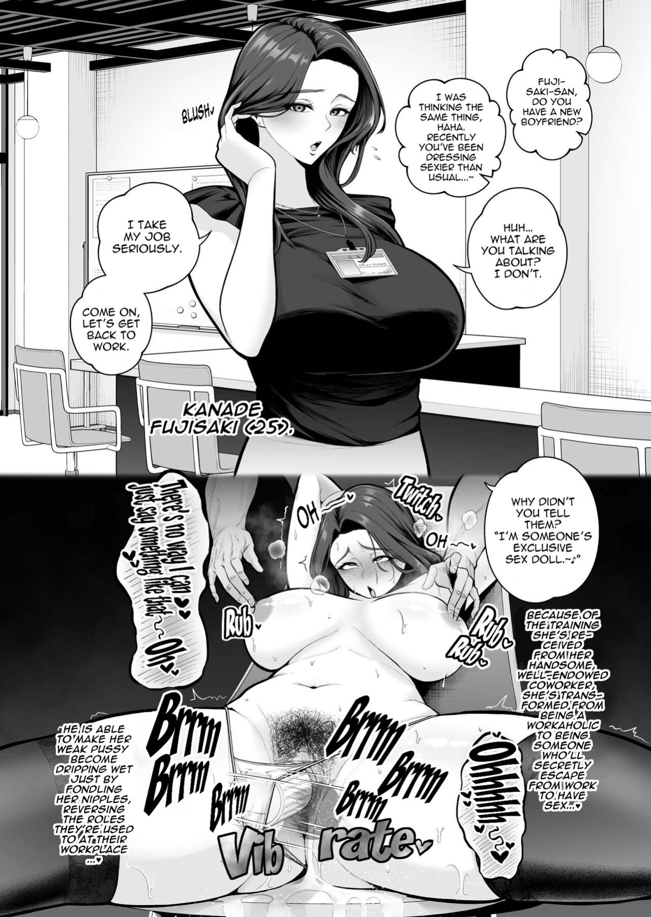 [Sevengar] Dokushin PowerHara Onna Joshi, Ikemen Chinpo-kun ni Mesu ni Sareru 2 [hardcase8translates]