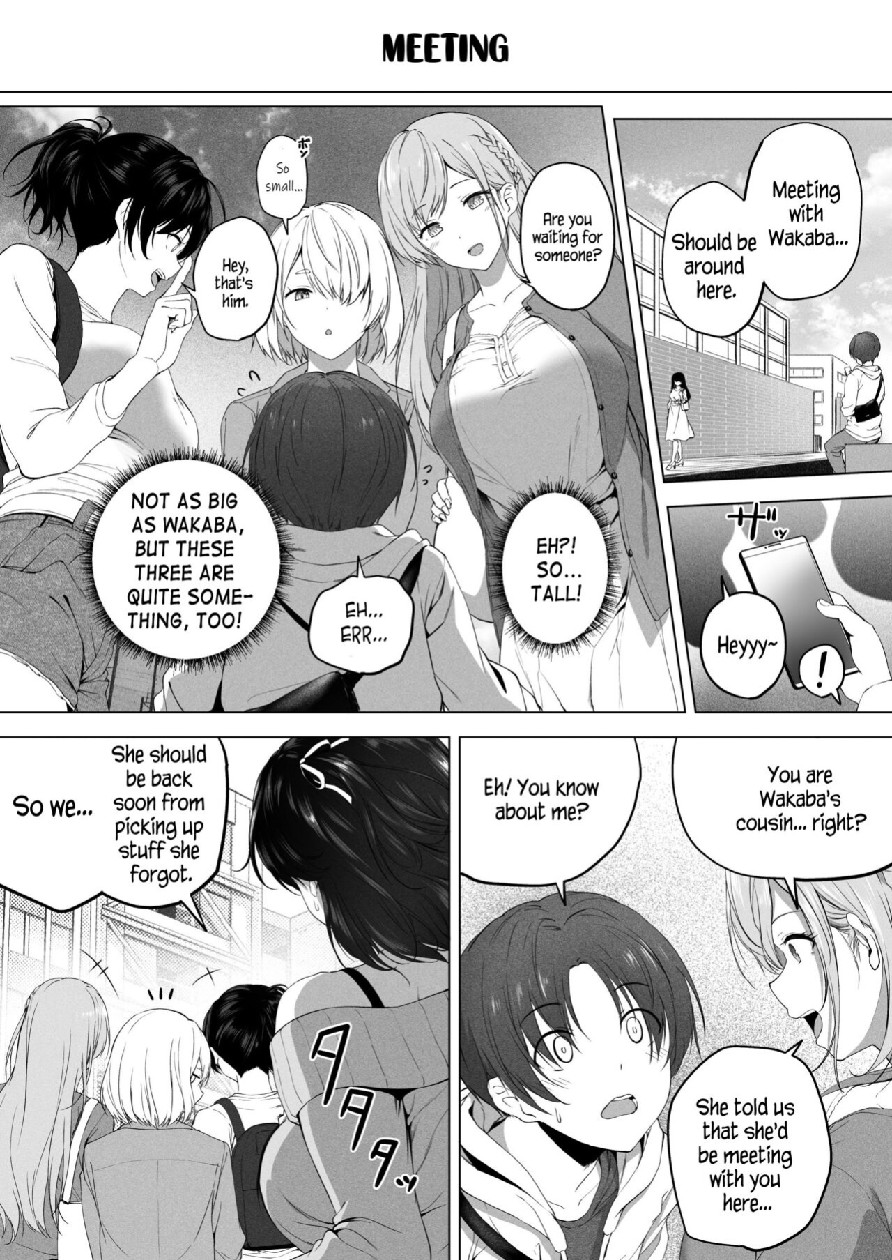 [Honey lounge (Hachimitsu)] Motto! Choushin Itoko to Ecchii Koto Shiyo | Once Again! I Want to Do Sexy Things with My Tall Cousin! [Naellea]