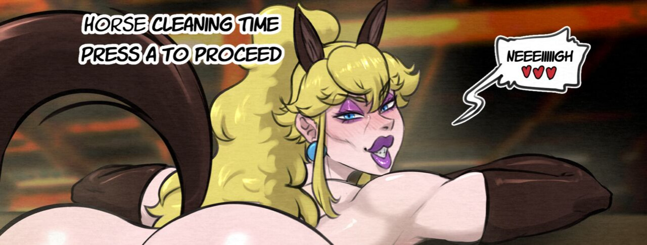 [DittoChad] Horse Cleaning Time... (Super Mario)
