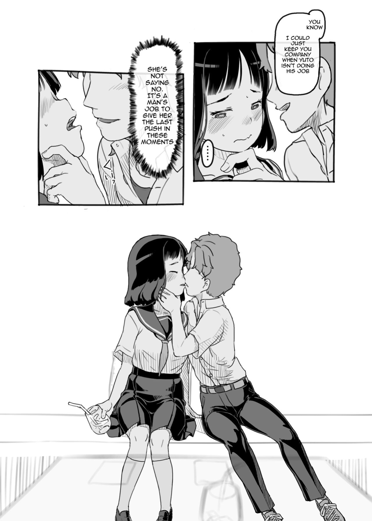 [Kuromahou Kenkyuujo (Nukaji)] Yumeoi Kareshi Mochi Doukyuusei [Doujins.com]