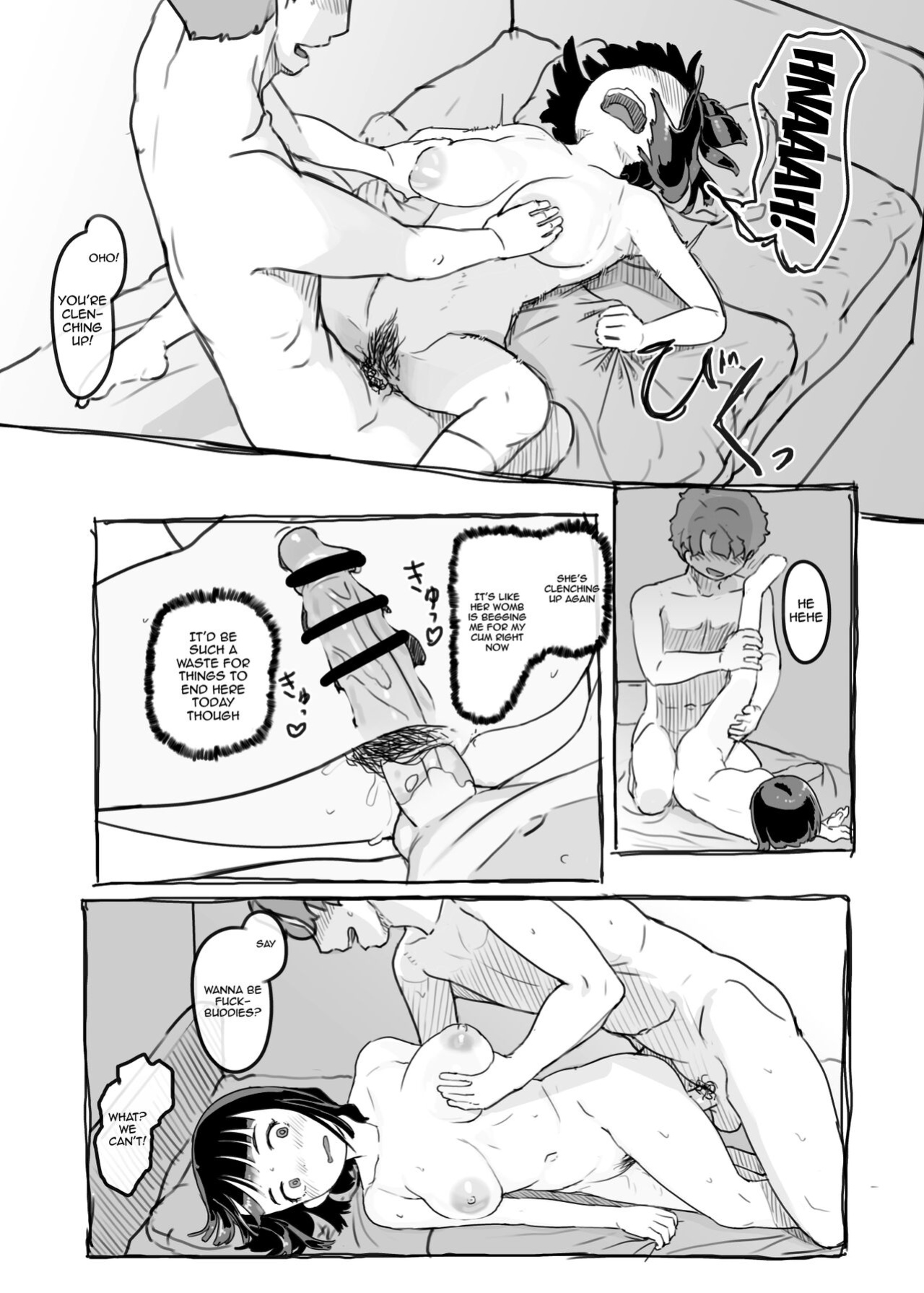 [Kuromahou Kenkyuujo (Nukaji)] Yumeoi Kareshi Mochi Doukyuusei [Doujins.com]