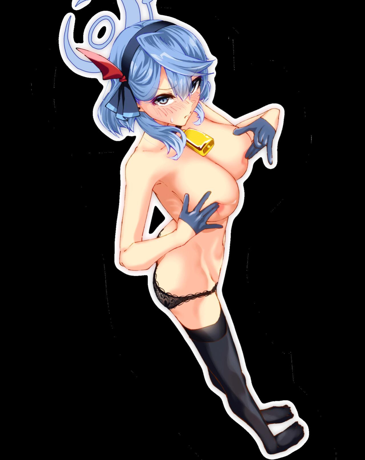 [SlapStickStrike (Stealth Changing Line)] Amau Ako wa Iraira Shiteiru (Blue Archive) [Doujins.com]