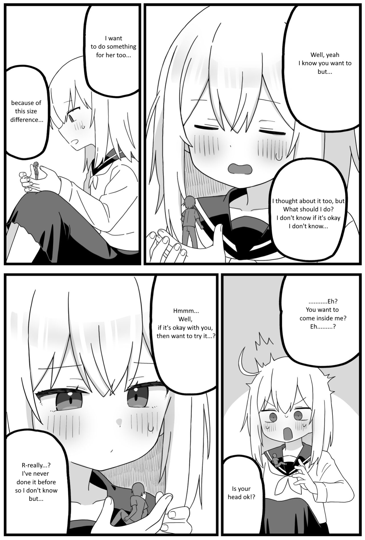 [Shiheki] In uterus regression short cartoon (6p)