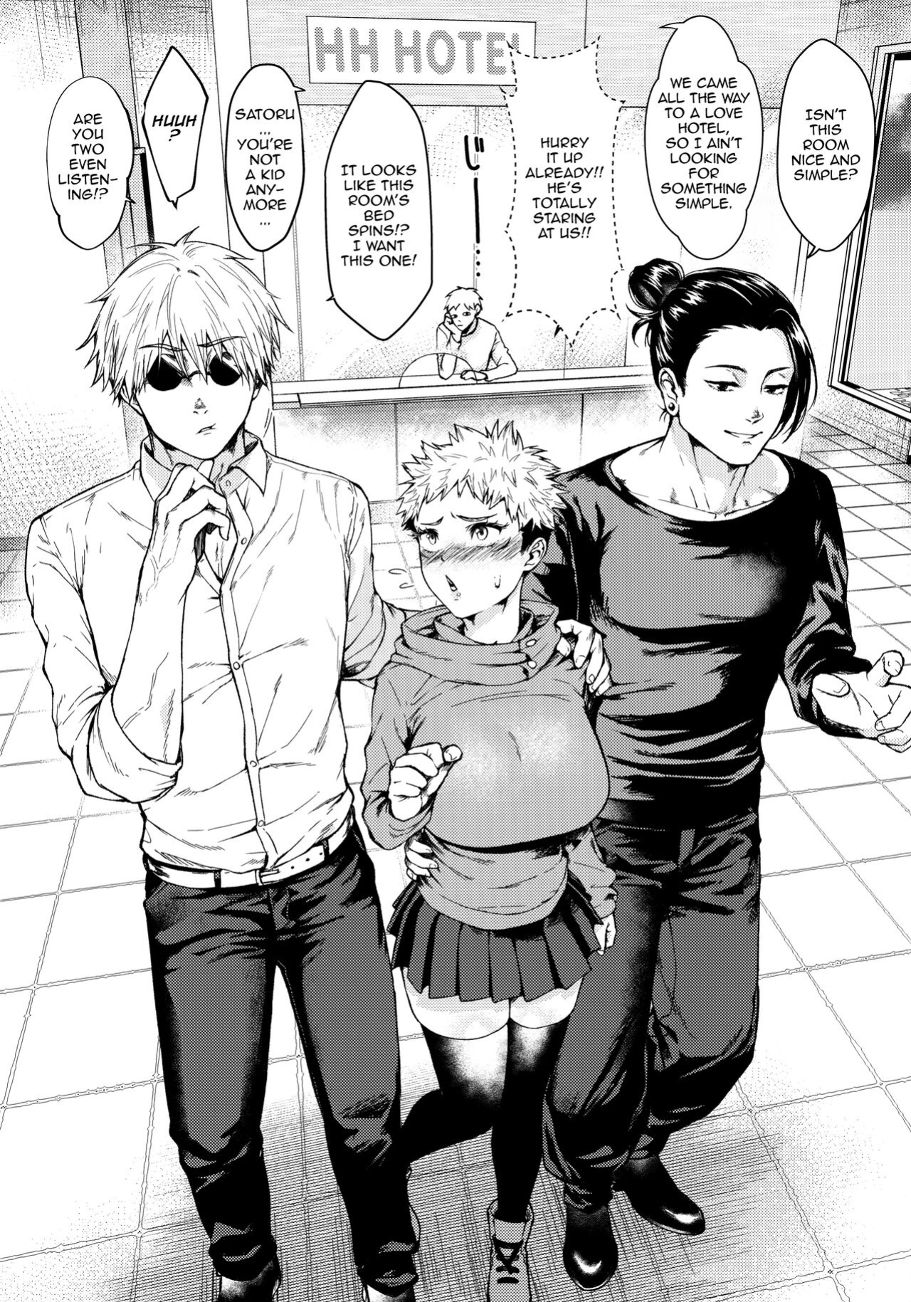 [Edamame Don (Ema)] 3.3.3 (Jujutsu Kaisen) [Doujins.com]