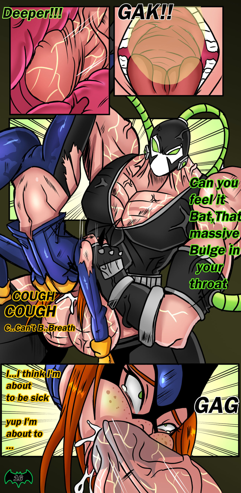 [Darkfang100] Batgirl Hentai 2: Mad For Bats