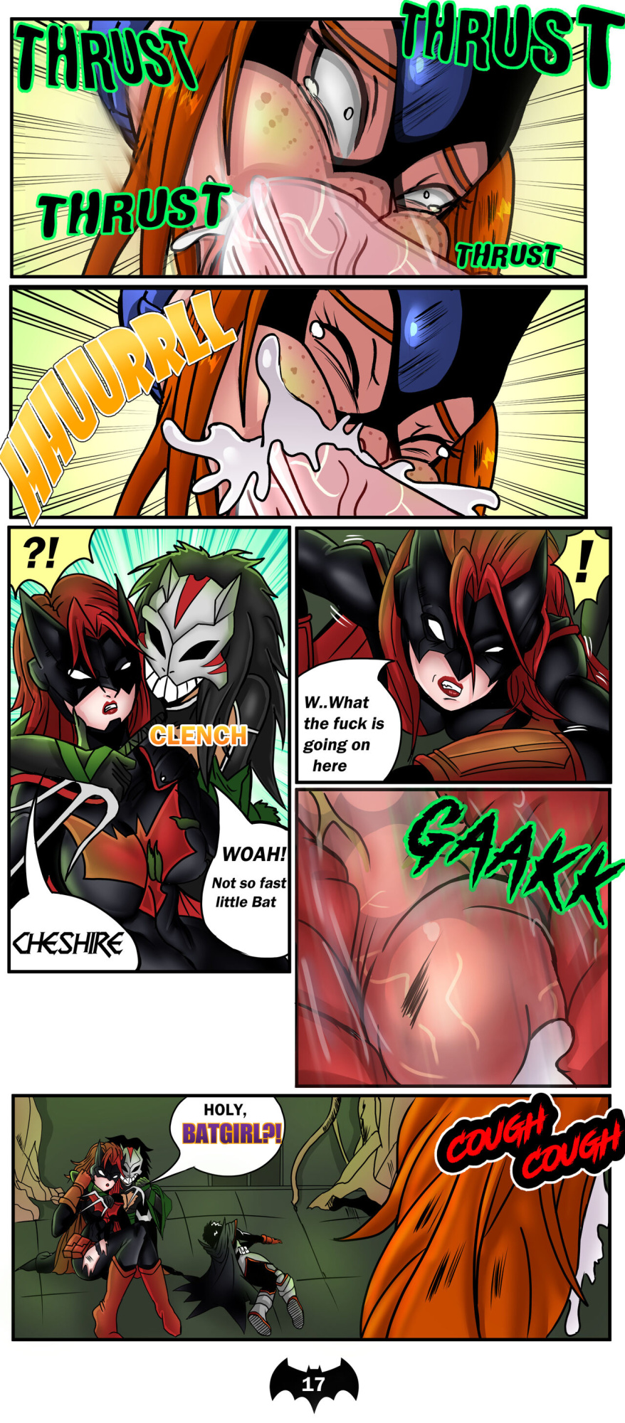 [Darkfang100] Batgirl Hentai 2: Mad For Bats