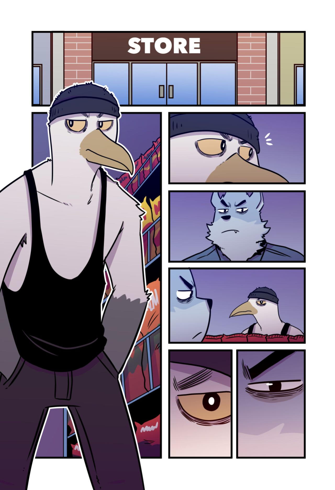 [Tolok] The Seagull Thief and the Wolf Cop