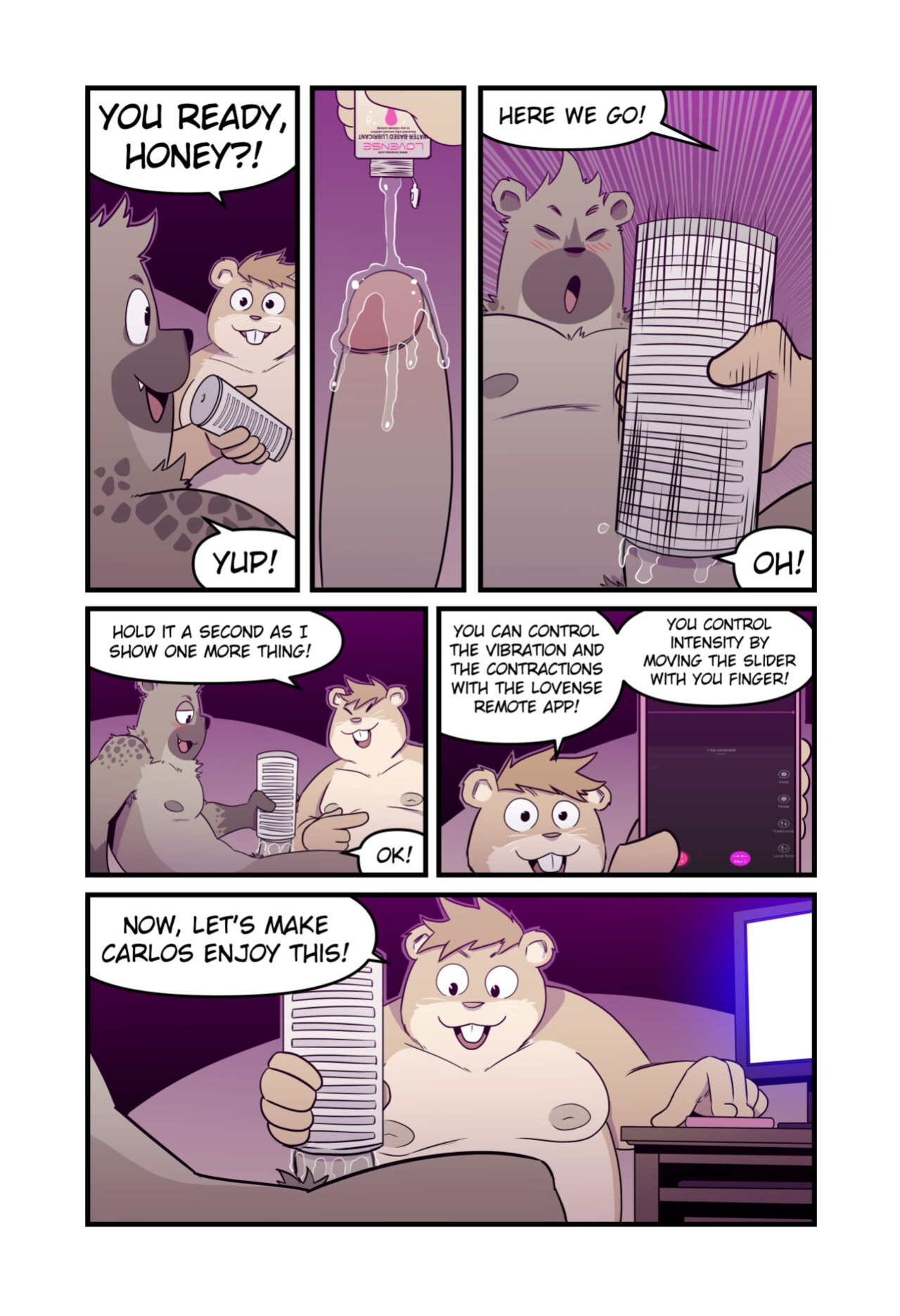 [Tolok] Amateur 1.5 (Lovense Sponsored Comic)
