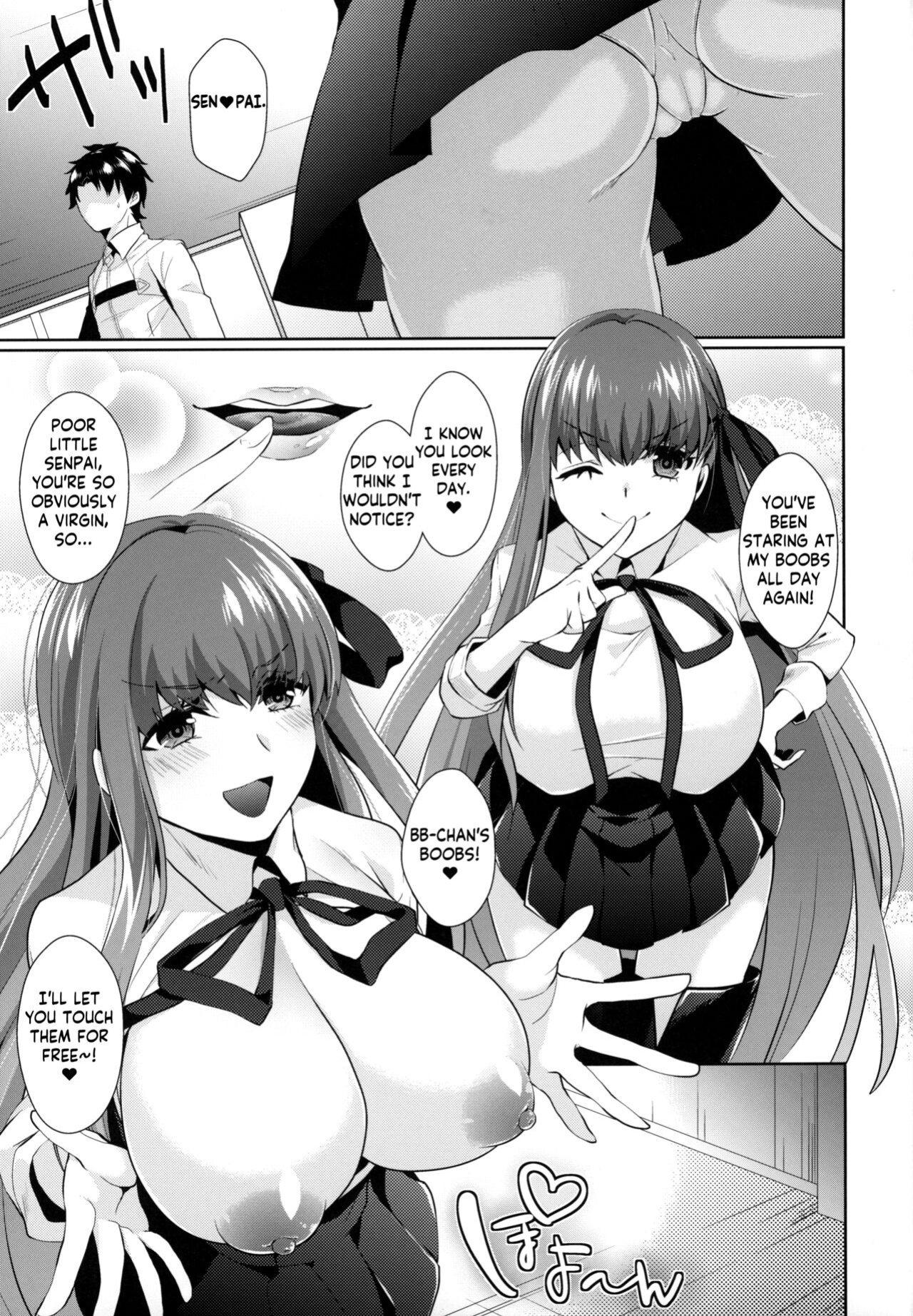 (C95) [Argon (Kuzuya)] BB-chan no Oppai Channel (Fate/Grand Order) [KM_42]