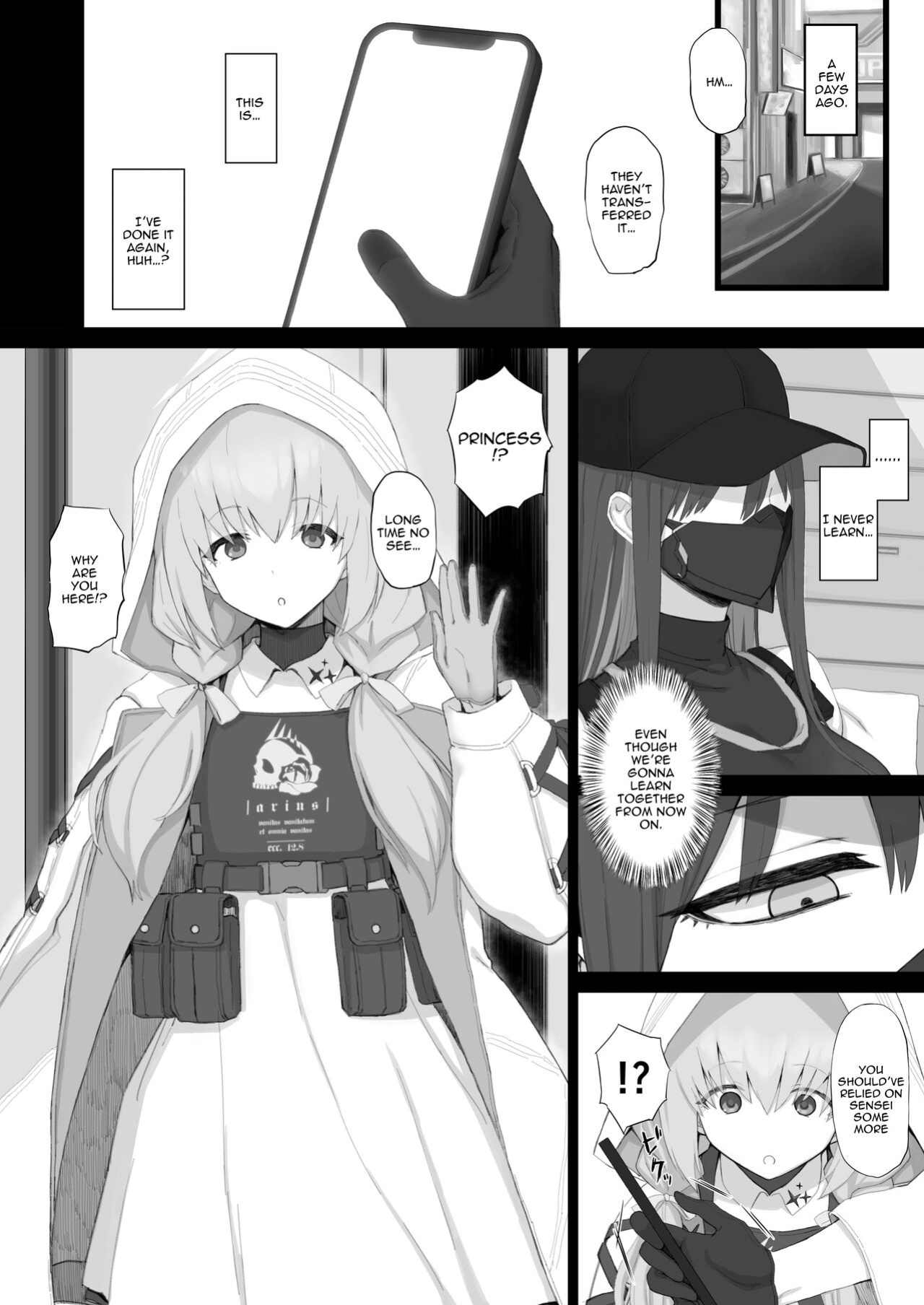 [Gomuhachi (Gomu)] Muchi ni Shokuzai Kyouiku ni Nikuyoku | Atonement For Ignorance, Education for Lust (Blue Archive)