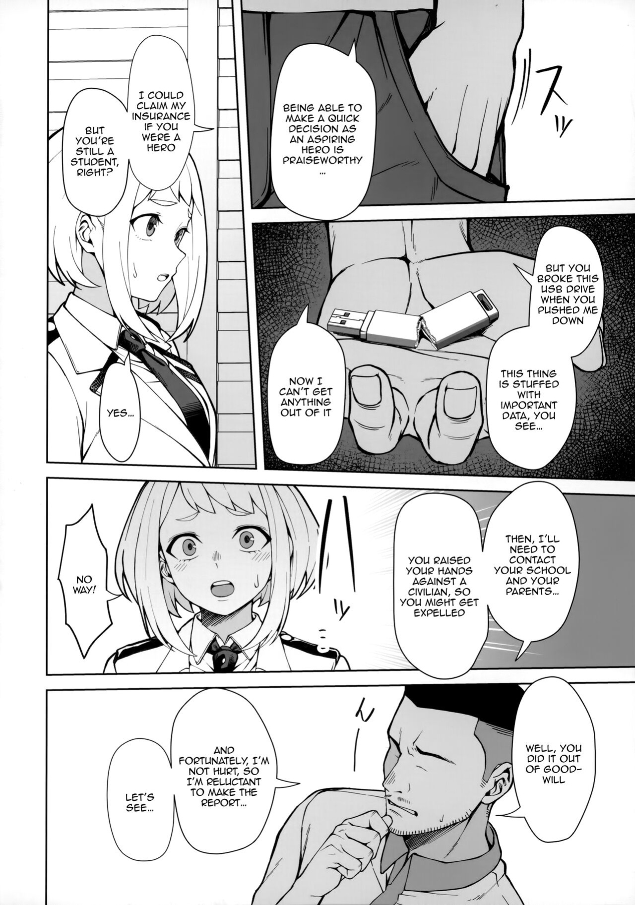(C103) [cobalt green (Kobaji)] Pathetic Heroism (My Hero Academia) [Doujins.com]