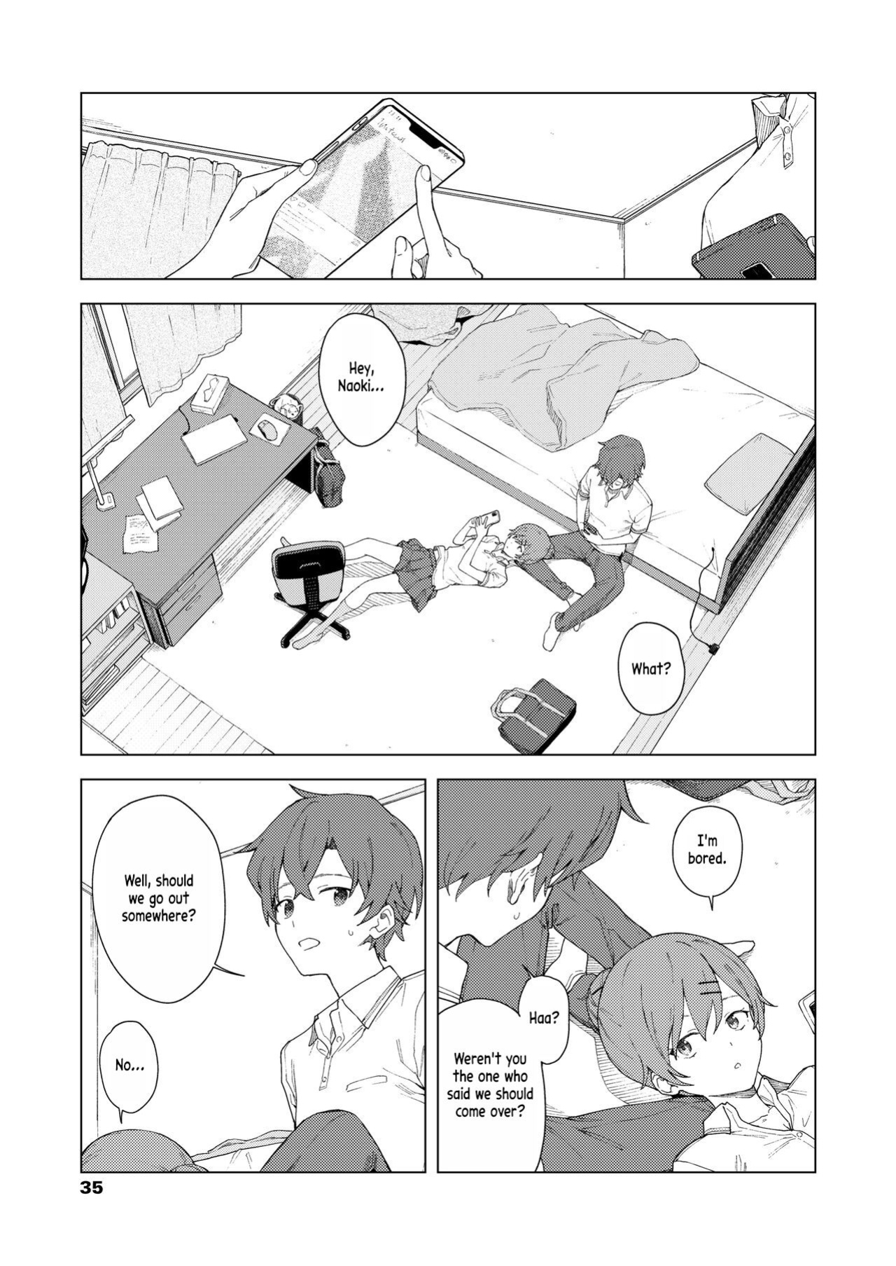 [Mikaduchi] Leisure (COMIC AOHA 2021 Haru) [fold_squirrel]