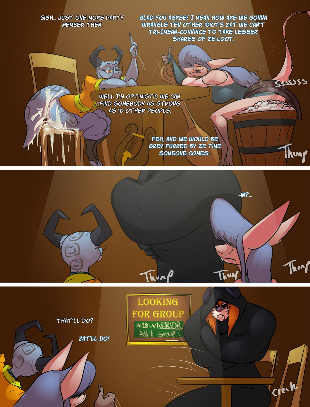 [TheBigBadWolf01] Icy Foxy: DD&D CH 2 (Onigoing)