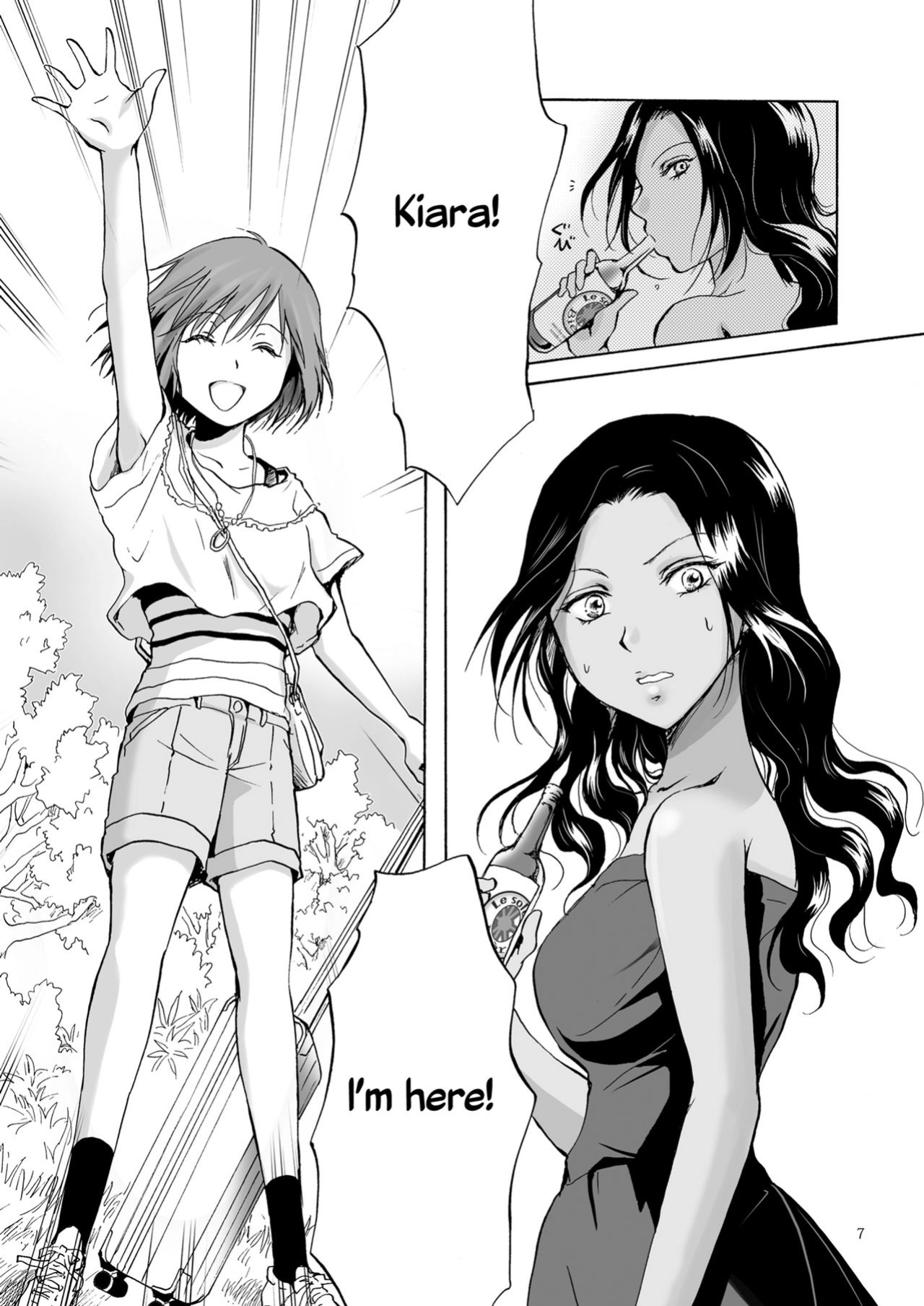 [peachpulsar (Mira)] The Sea, You, and the Sun [Yuri-ism]