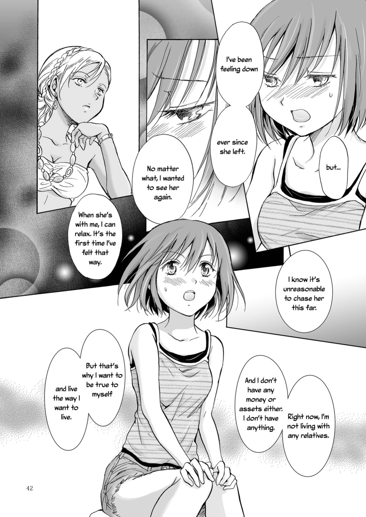 [peachpulsar (Mira)] The Sea, You, and the Sun [Yuri-ism]
