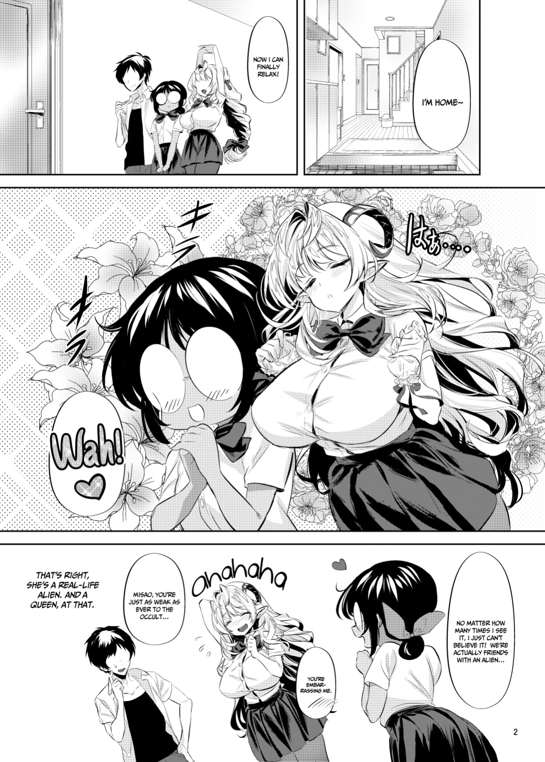 [Kaeru wa Nani Yatte mo Erai!! (Manyuu Kaeru Tasuke Sansei)] Having Sex Alone With My Childhood Friend Despite The Three of Us Living Together [Doujins.com]
