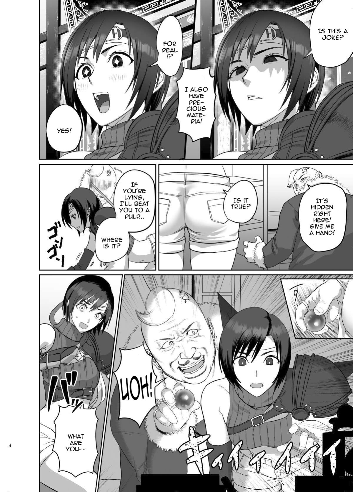 [Hebitunagary (SGK)] Slum no Don ni Otosareru (Final Fantasy VII) [Doujins.com]