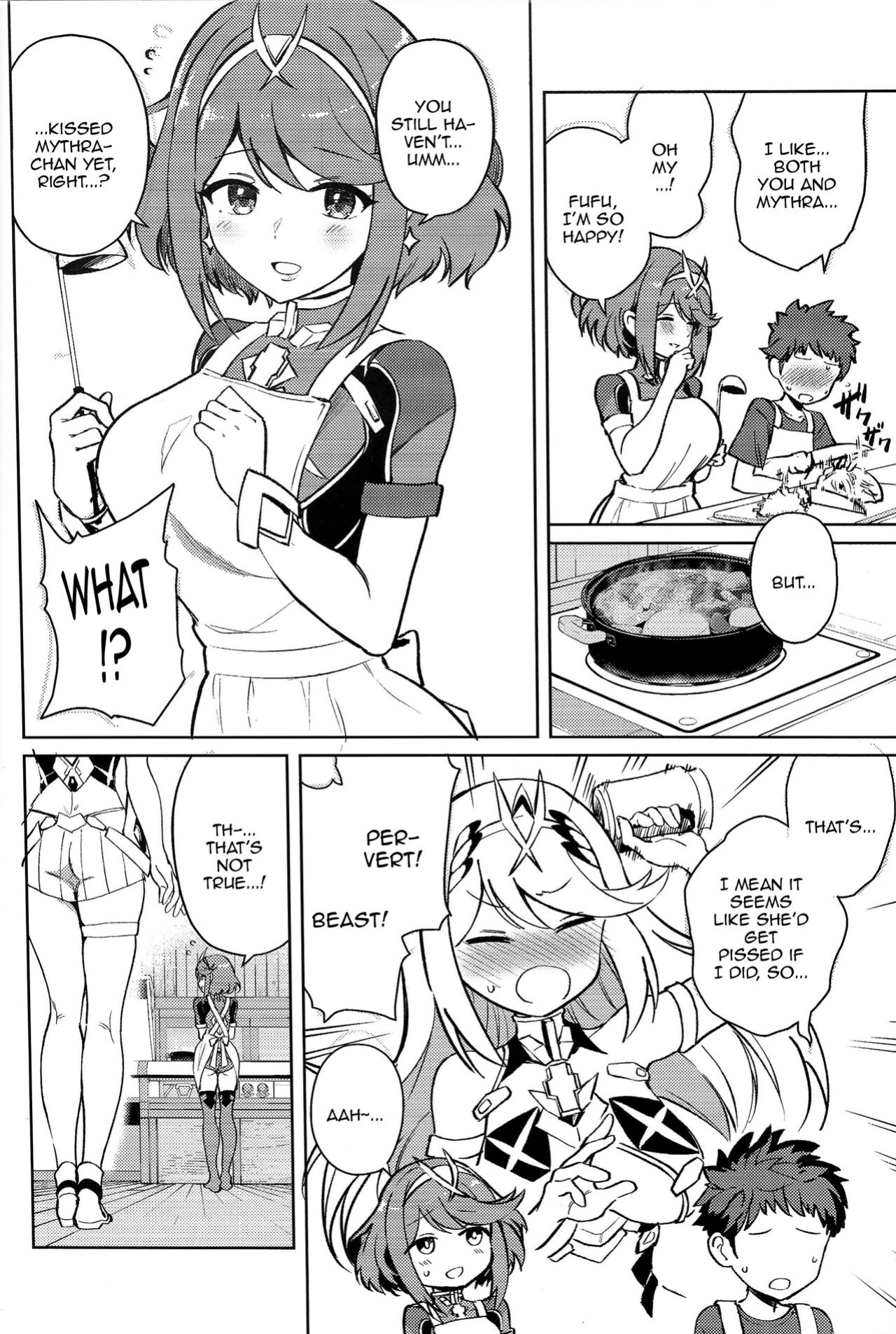 (C101) [Solosimeji (Bunapi 397 Yen)] Ecchi ga Shitai Hikari to Homura (Xenoblade Chronicles 2) [Doujins.com]
